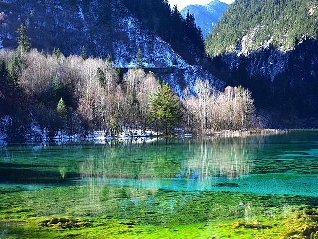 La vallée de Jiuzhaigou
