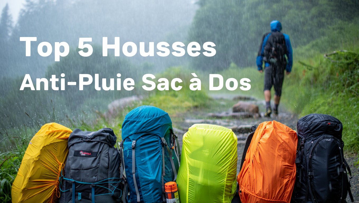 Comparatif des housses de pluie pour sac à dos de voyage