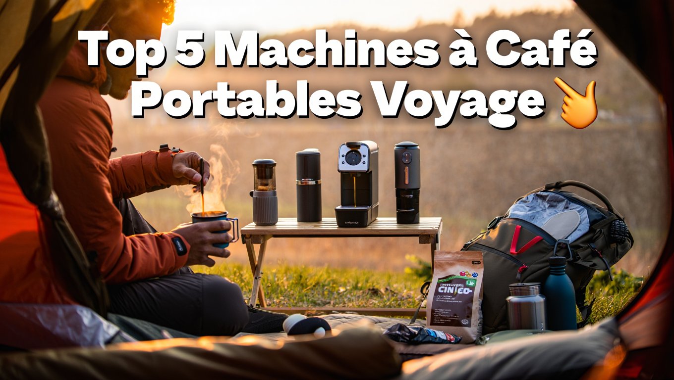 Comparatif de cafetières portables pour le voyage