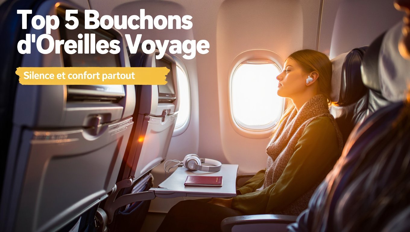 Comparatif de bouchons d’oreilles utiles en voyage