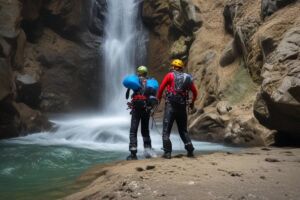 canyoning entre mont perdu et saint lary sensations fortes assurées
