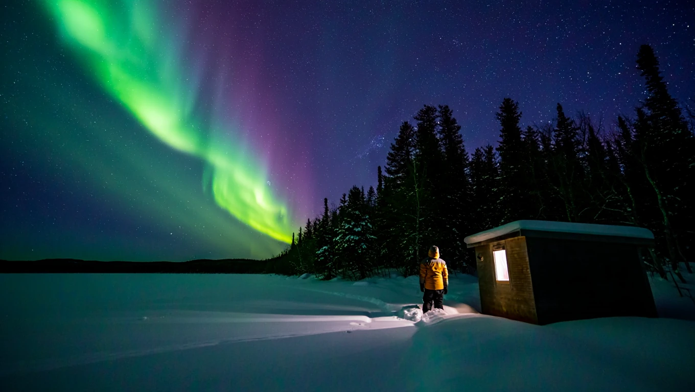 aurores boréales au canada