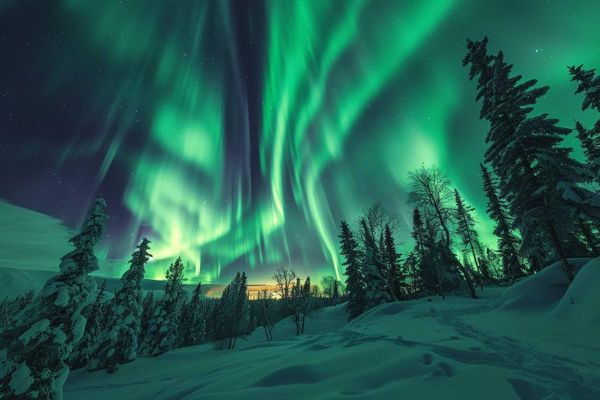 Les merveilles des aurores boréales au Canada