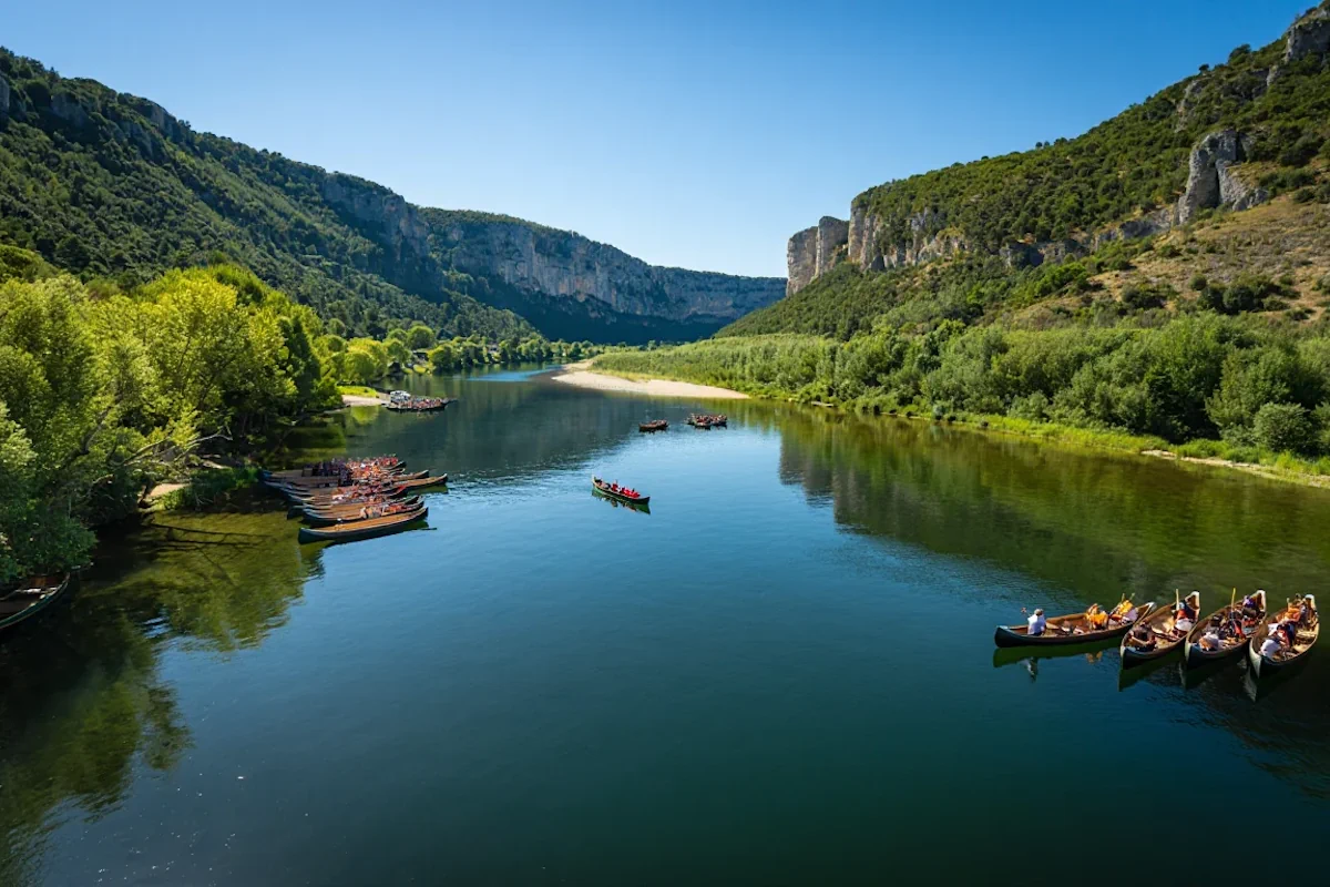 canoe ardèche
