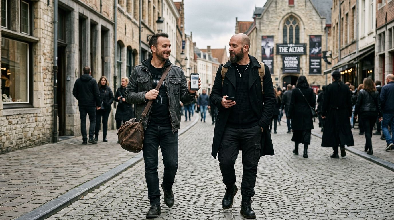Week-end festival gothique : comment organiser transport, hébergement et retour de concert ?