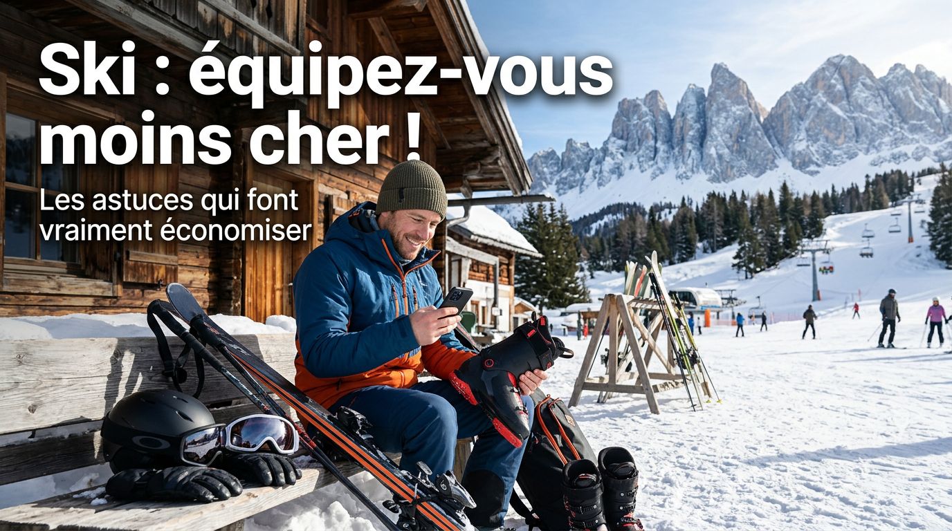 économiser sur l'équipement de ski cet hiver